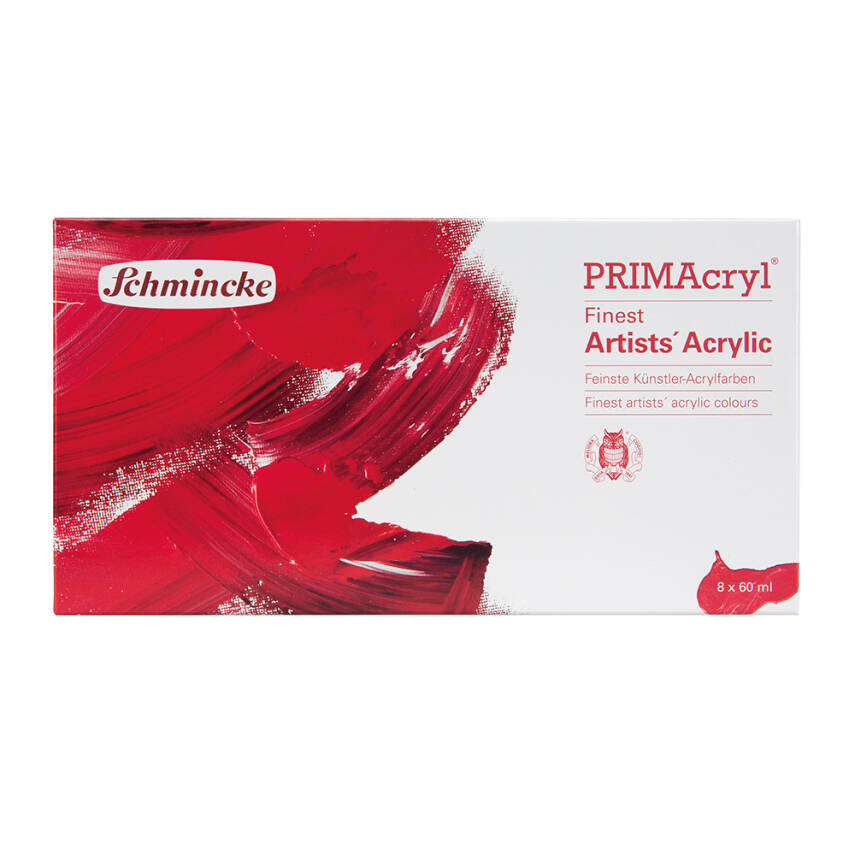 Schmincke Primacryl Akrilik Boya Seti 8x60 ml - 1
