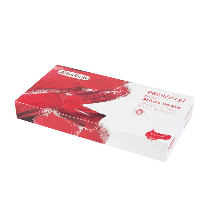 Schmincke Primacryl Akrilik Boya Seti 8x60 ml - 4