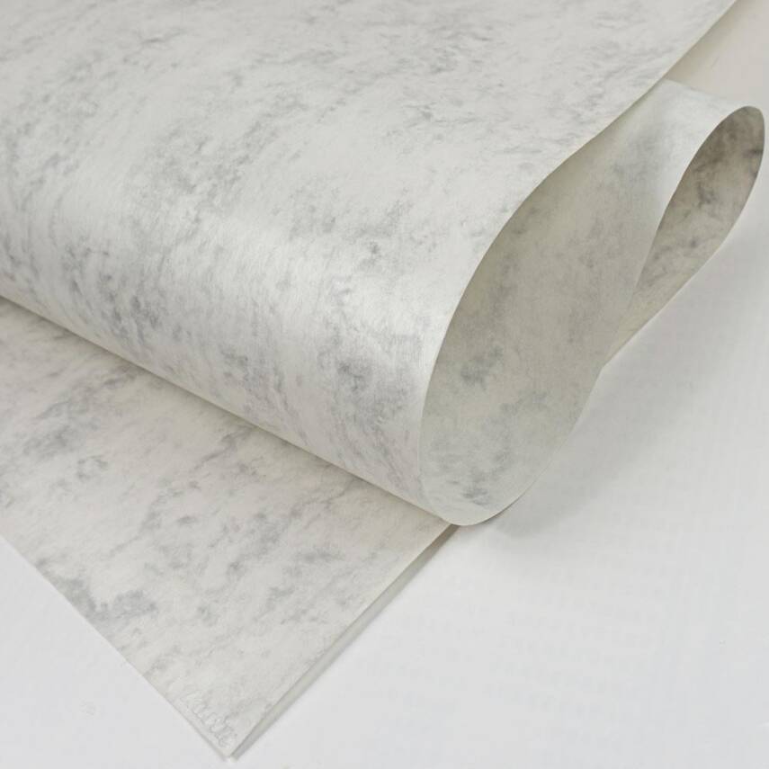 Acid-Free Ahar Gray Marble Patterned Paper 70x100 cm - 2
