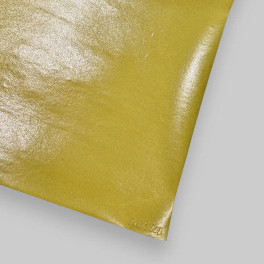 Ahar Awagami Japanese Paper Mingeishi M-03 Yellow Gr/M2 97X64 Cm - 1