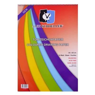 Alex Schoeller Fon Kartonu 35x50 160 Gr 15 Yaprak - 1