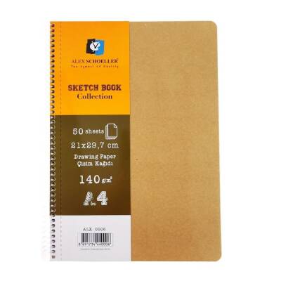 Alex Schoeller Sketch Book Collection A4 140 gr 50 Sheets - 2