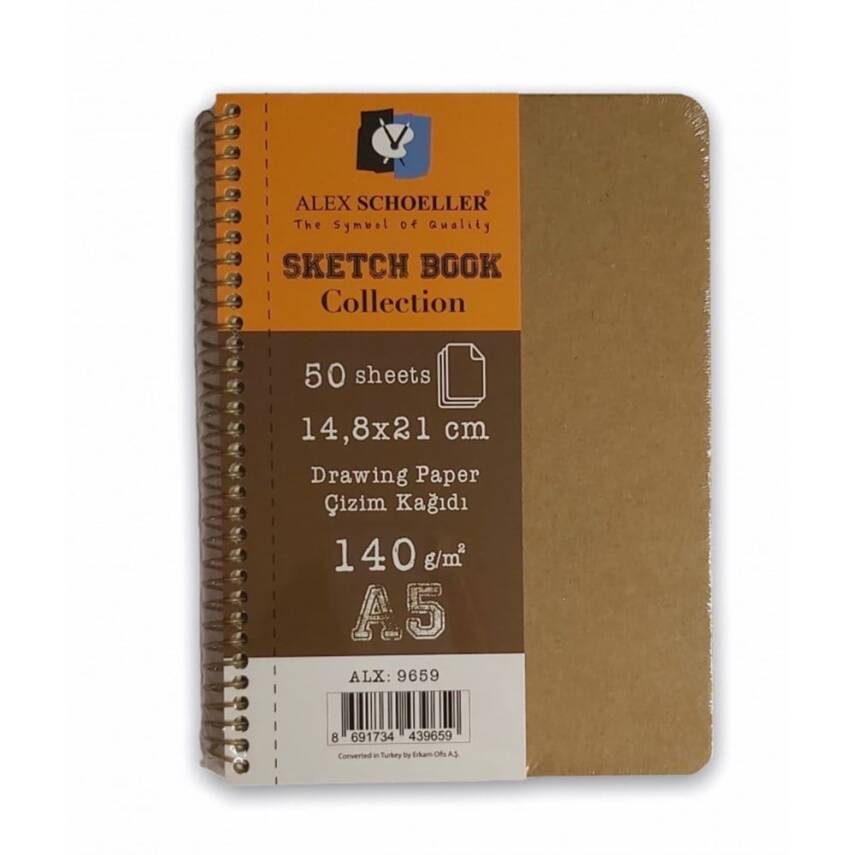 Alex Schoeller Sketch Book Collection A5 140 GR 50 Pages - 1