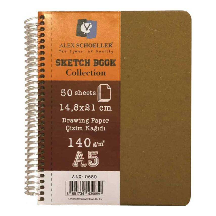 Alex Schoeller Sketch Book Collection A5 140 GR 50 Sayfa - 1