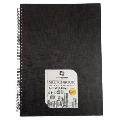 Alex Schoeller Sketchbook A4 120 gr Spiral Hard Cover 70 sheets - 2