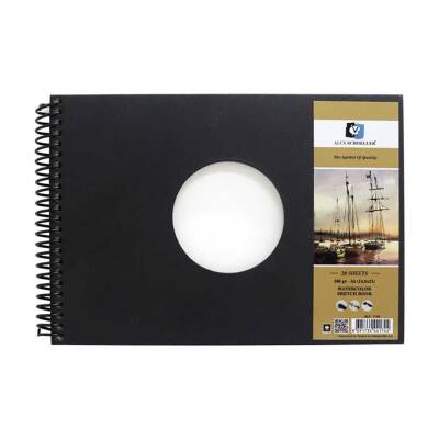 Alex Schoeller Watercolor Notebook A5 300 Gr 20 Pages - 2