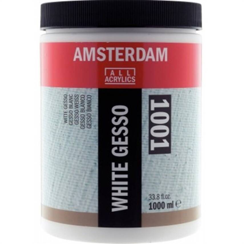 Amsterdam Acrylic Gesso White 1000 ml - 1