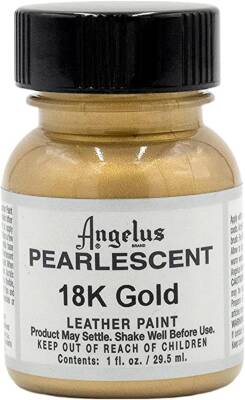 Angelus Acrylic Leather Paint 18K Gold
