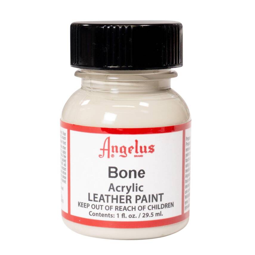 Angelus Acrylic Leather Paint Bone - 1