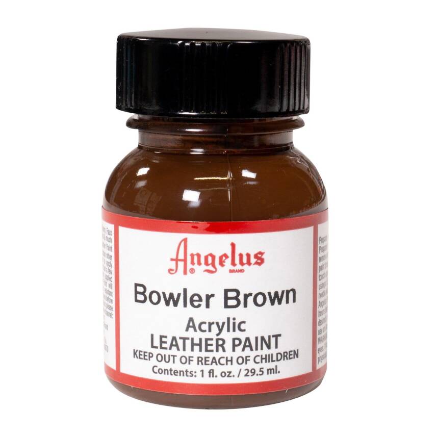 Angelus Acrylic Leather Paint Bowler Brown - 1