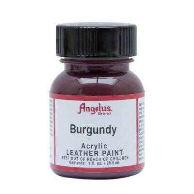Angelus Acrylic Leather Paint Burgundy