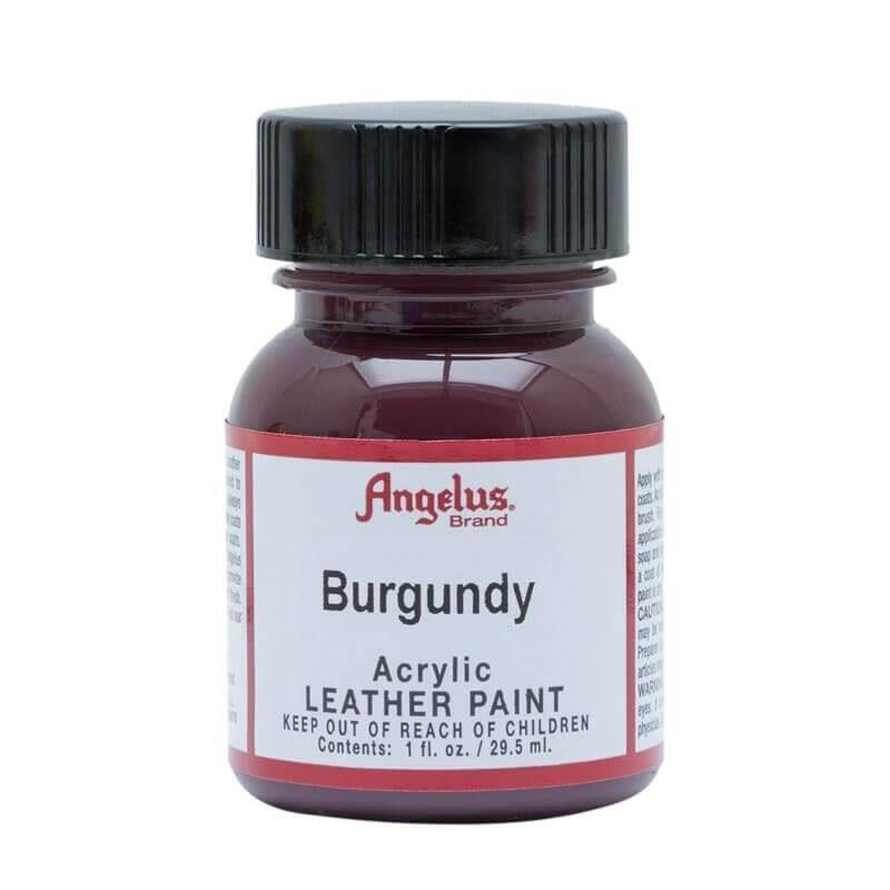 Angelus Acrylic Leather Paint Burgundy - 1
