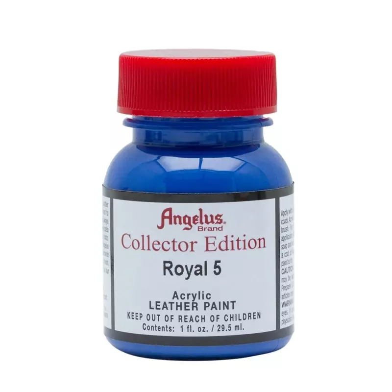 Angelus Acrylic Leather Paint Collector Edition Royal 5 - 1