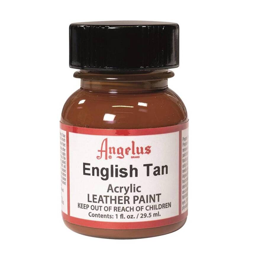 Angelus Acrylic Leather Paint English Tan - 1