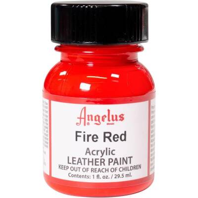Angelus Acrylic Leather Paint Fire Red