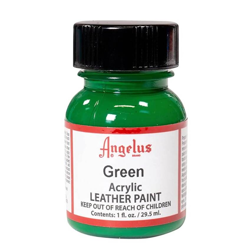 Angelus Acrylic Leather Paint Green - 1