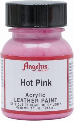 Angelus Acrylic Leather Paint Hot Pink