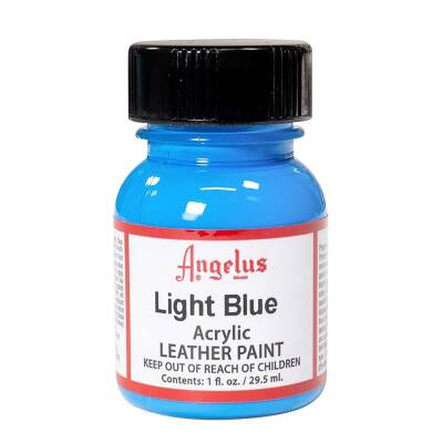 Angelus Acrylic Leather Paint Light Blue - 1