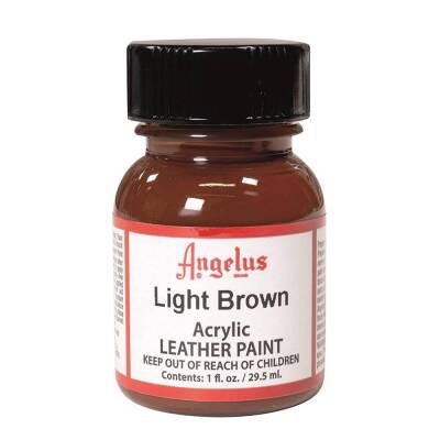 Angelus Acrylic Leather Paint Light Brown - 1
