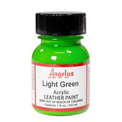 Angelus Acrylic Leather Paint Light Green - 2