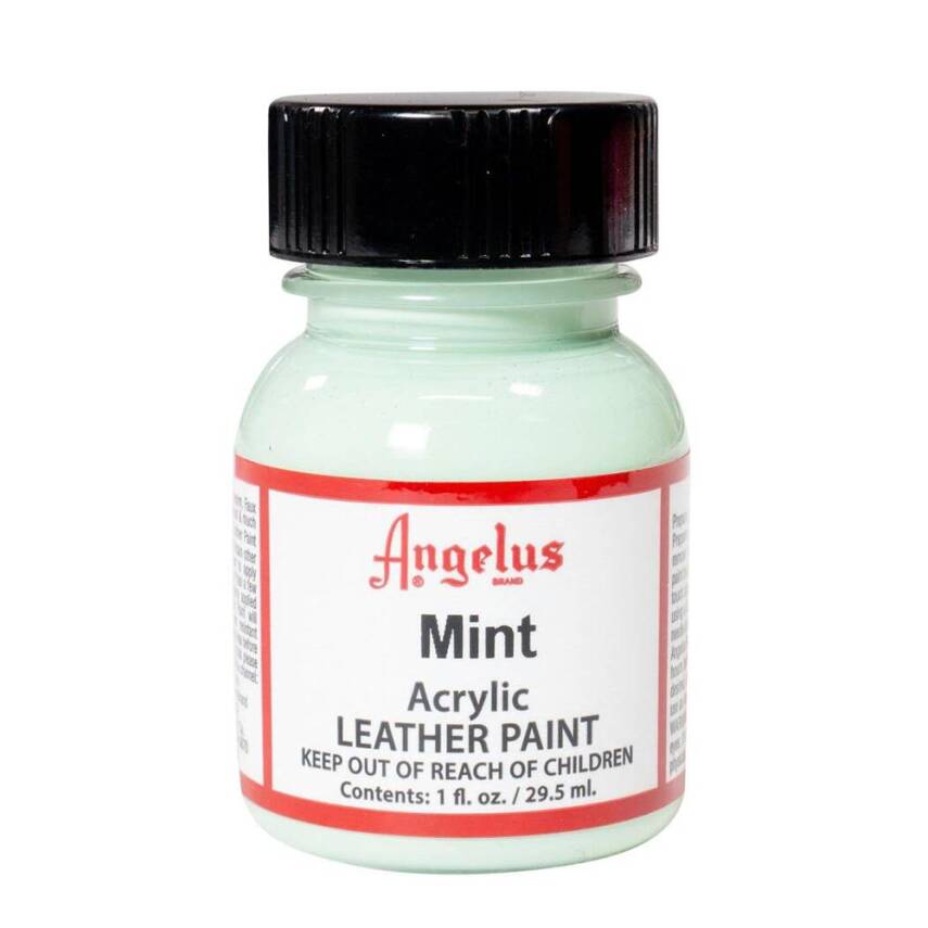 Angelus Acrylic Leather Paint Mint - 3