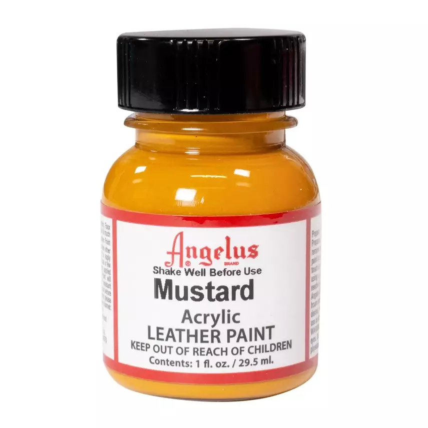 Angelus Acrylic Leather Paint Mustard - 1