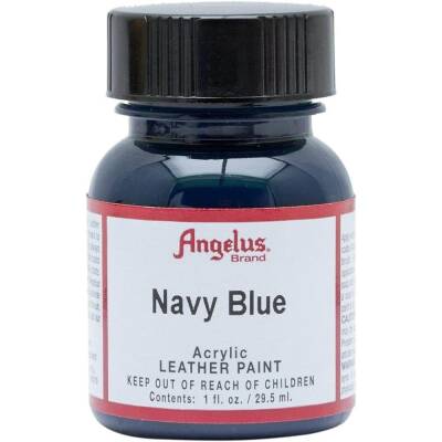 Angelus Acrylic Leather Paint Navy Blue