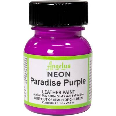 Angelus Acrylic Leather Paint Neon Paradise Purple