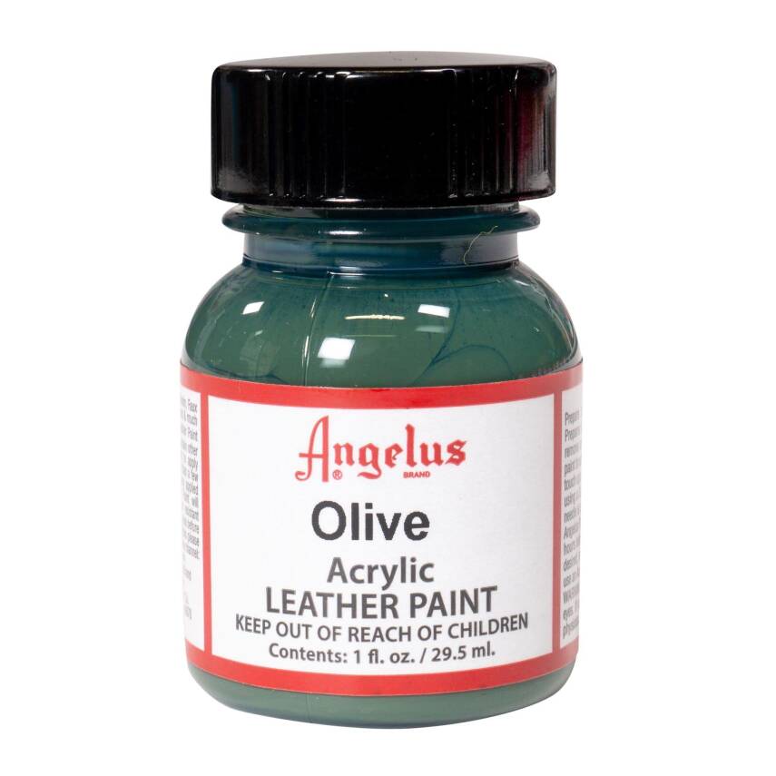 Angelus Acrylic Leather Paint Olive - 1