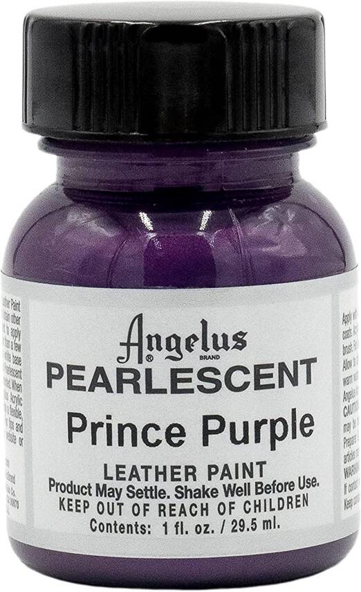 Angelus Acrylic Leather Paint Prince Purple - 1