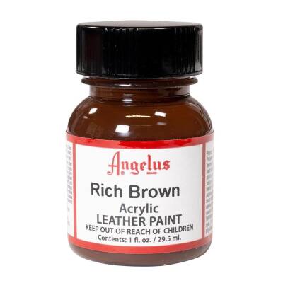 Angelus Acrylic Leather Paint Rich Brown