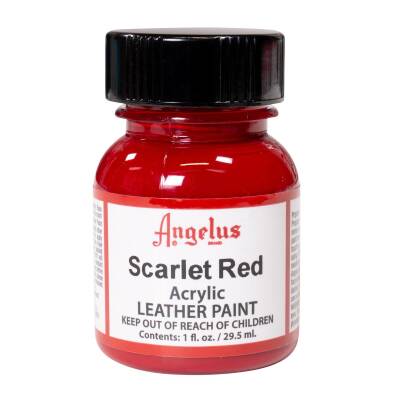 Angelus Acrylic Leather Paint Scarlet Red