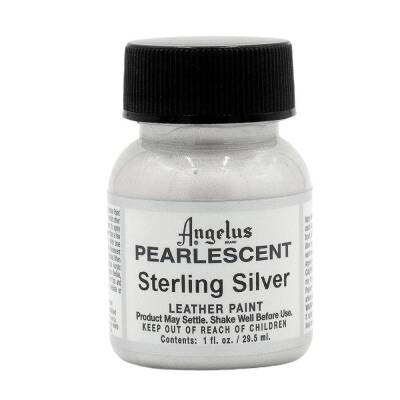Angelus Acrylic Leather Paint Sterling Silver