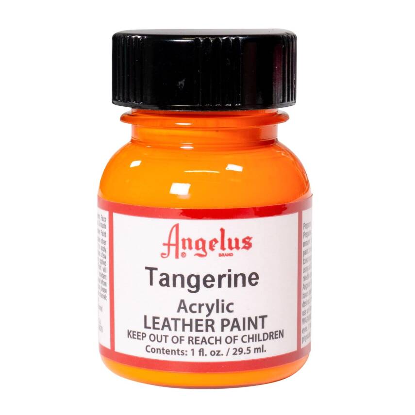 Angelus Acrylic Leather Paint Tangerine - 1
