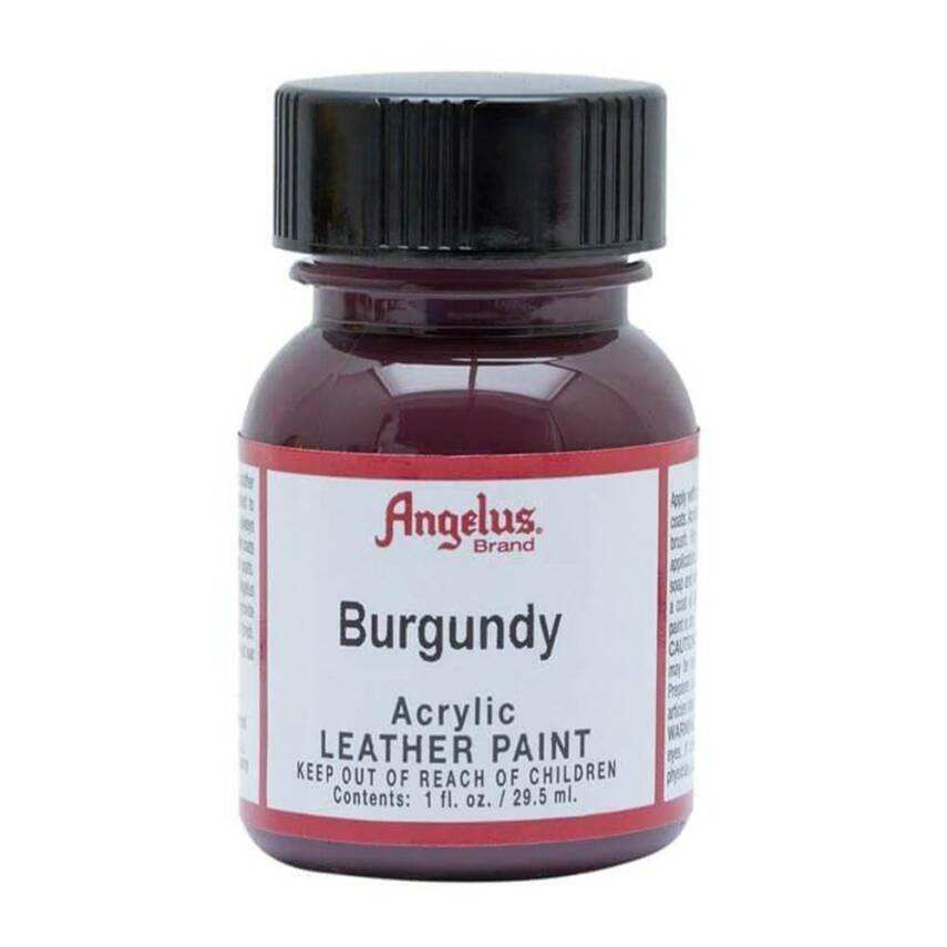 Angelus Deri Boyası Burgundy - 3