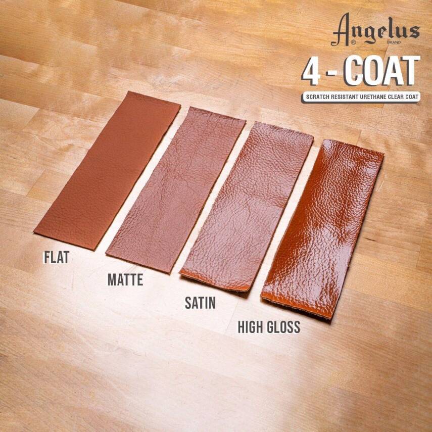 Angelus Deri Cilası Flat 4 Coat 29,5 ml - 2