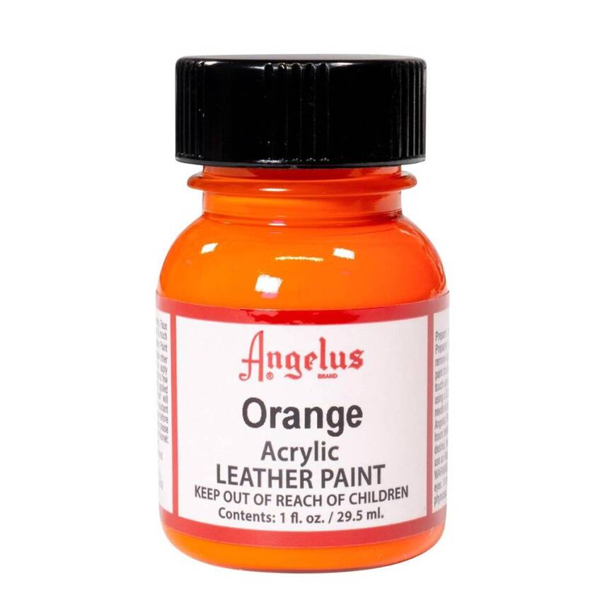 Angelus Leather Paint LP-024 Orange - 4