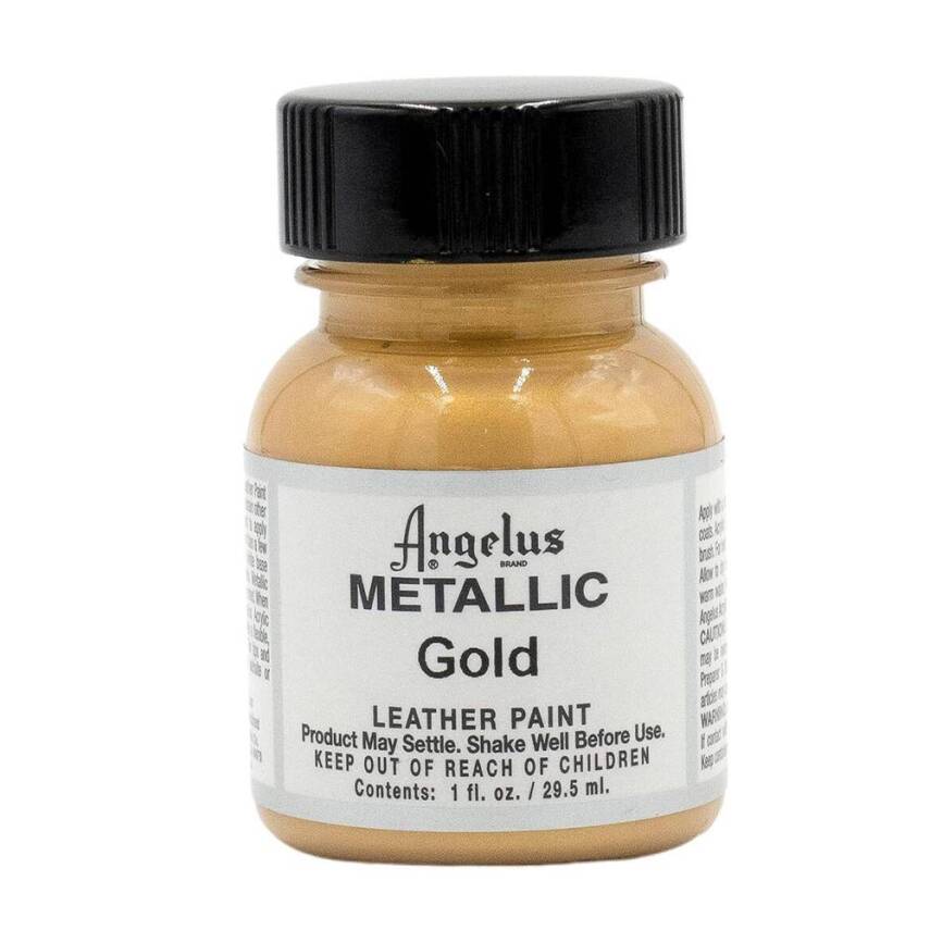 Angelus Leather Paint LP-072 Metallic Gold - 1