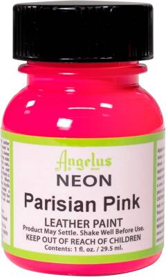 Angelus Leather Paint LP-123 Neon Parisian Pink