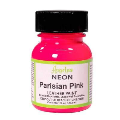 Angelus Leather Paint LP-123 Neon Parisian Pink