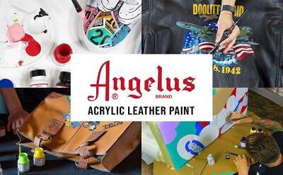 Angelus Leather Paint LP-127 Neon Tropic Sun Yellow - 3
