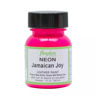 Angelus Leather Paint Neon Jamaican Joy
