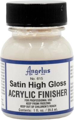 Angelus Leather Paint Varnish Satin High Gloss LP-615 - 1