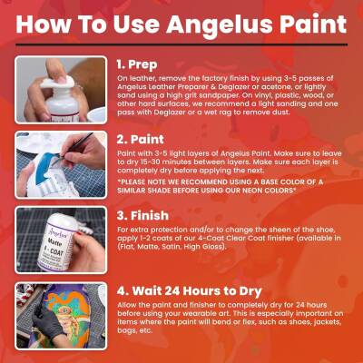 Angelus Leather Paint White 118 ml