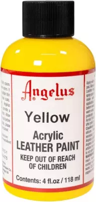 Angelus Leather Paint Yellow 118 ml