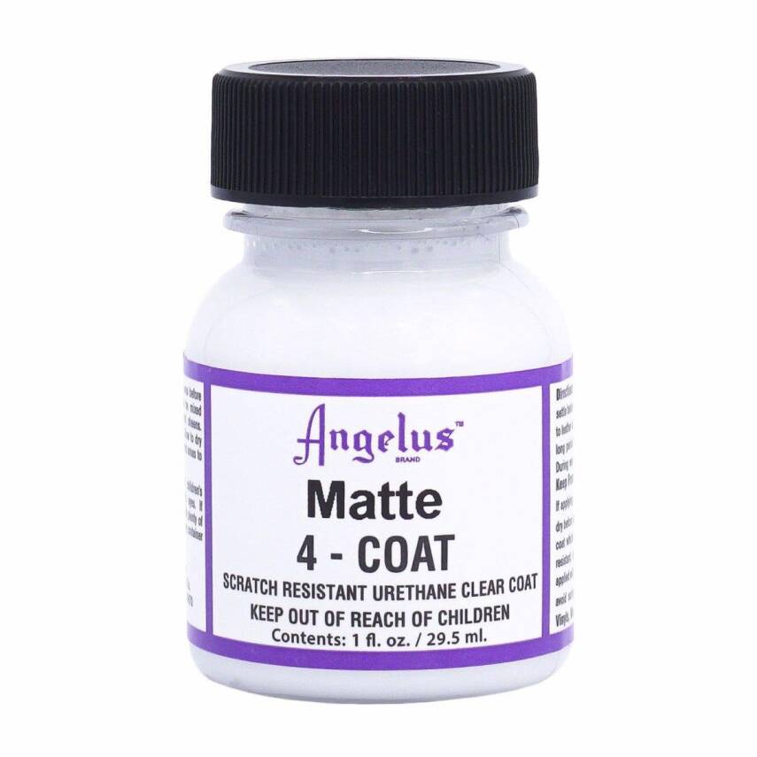 Angelus Leather Polish Mat 4 Coat 29.5 ml - 1