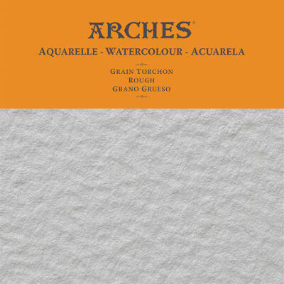 Arches Watercolor Paper - Natural White Rough 300Gr. 56x76 cm