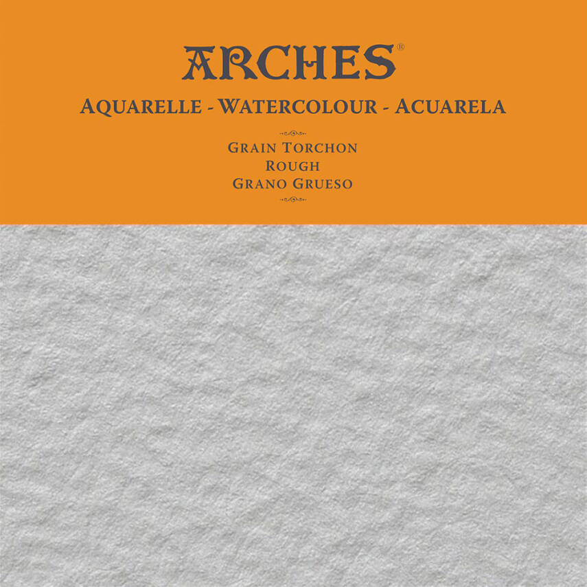 Arches Watercolor Paper - Natural White Rough 300Gr. 56x76 cm - 1