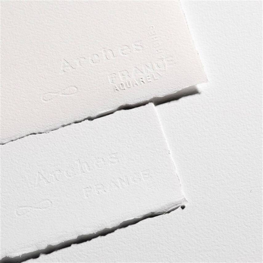 Arches Watercolor Paper - Natural White Rough 300Gr. 56x76 cm - 2
