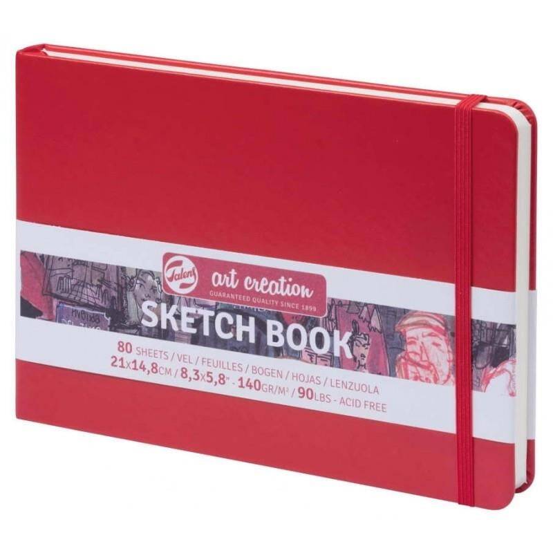 Art Creation Sketchbook 140 Gr 21 X 15 Cm Red - 1